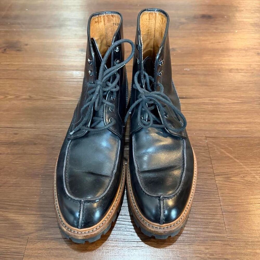 Antonio Maurizi Italy Made Men's Boots Black Leather
